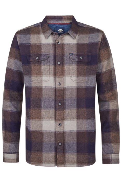 Petrol Industries men shirt long sleeve check